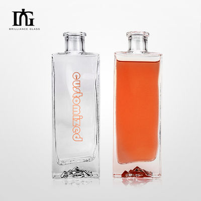 OEM/ODM 용납 500ml 음료용 정면 유리병 음주용 술