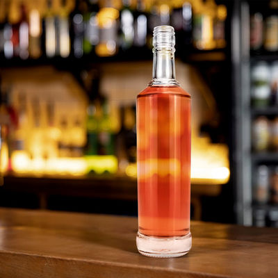500ml 700ml 맑은 유리 술병 내부에 악어와 예외적이고 내구성