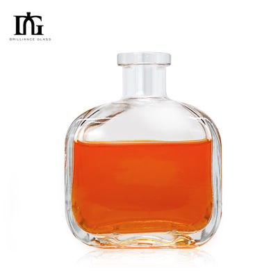 OEM/ODM 용납 700ml 750ml 달걀 모양의 술과 음료용 술 유리 병