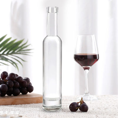 200ml 375ml 500ml 750ml 1000ml 둥근 유리 술병 코크 뚜?? 과 맞춤형 디자인