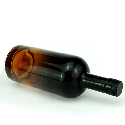 음료용 700ml 리코어 유리 병 산업용 음료 투명 앰버 블랙