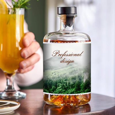50cl 70cl 75cl 맞춤 로고 보드카 음주 병 산 기단과 유리 목걸이