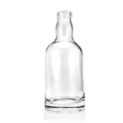 사용자 지정 로고 모양 폐쇄 750ml 뚜?? 이 있는 술용 텅 빈 독특한 유리 병