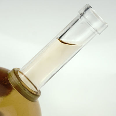 맞춤형 큰 배 둥근 모양 50cl 와인 유리 병 500ml 음주 및 음료