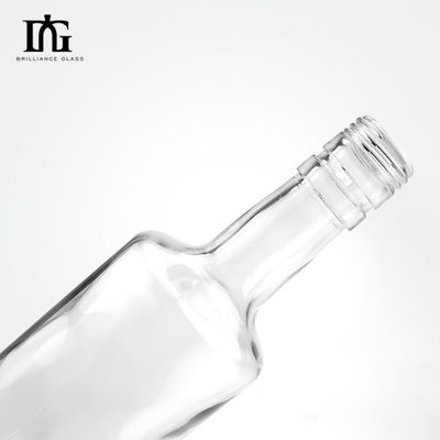 맞춤형 모양 700ml 750ml 1000ml 유리 몸 Vodka 술 진 빈 위스키 병