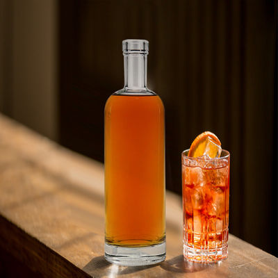 500ml 750ml 1000ml 로드카 스피릿 병과 럼 진 알코올 알코올 유리 병