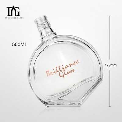 700ml 750ml 평면 바닥 유리 술 와인 병