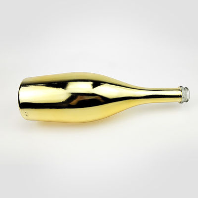 눈물 방울 조각 및 금 전자기 장착 된 유리 병 500ml / 700ml / 750ml 용량