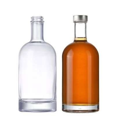 코크 스크루 양쪽 캡 타입 유리병 보드카 위스키 750ml 500ml 375ml 미니 미니