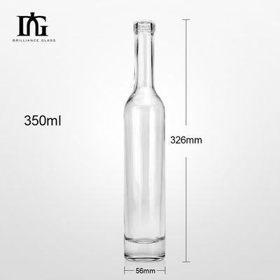 제조 현대 단순한 유리 병 위스키 350ml 산업용 음료 테킬라