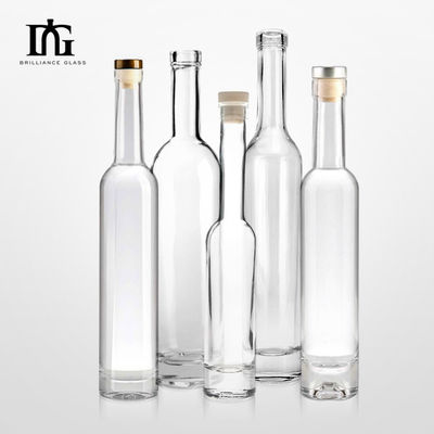 제조 현대 단순한 유리 병 위스키 350ml 산업용 음료 테킬라
