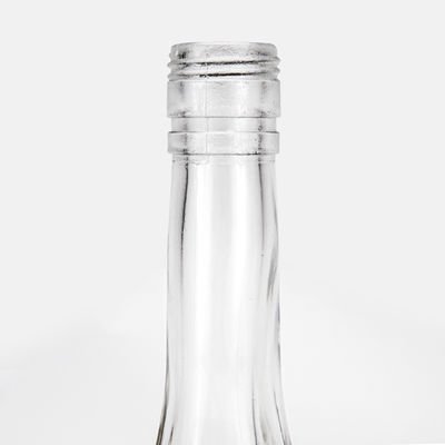 보드카 500ml 블루 글래스 위스키 스피릿 병 코크와 나사 캡