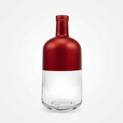 OEM/ODM 용납 반투명 및 매트 블랙 750ml 진 리커 병 코크 캡