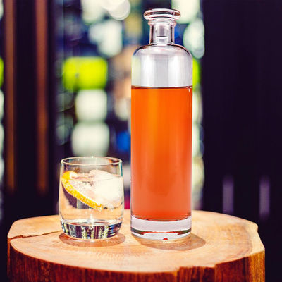 산업용 음료 코크와 코크 막대기를 가진 700ml 유리 병