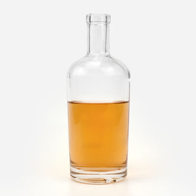 사용자 지정 로고 300ml 500ml 700ml 750ml 보드카 위스키 술 브랜디를 위한 유리 병