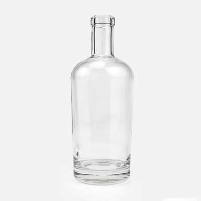 사용자 지정 로고 300ml 500ml 700ml 750ml 보드카 위스키 술 브랜디를 위한 유리 병