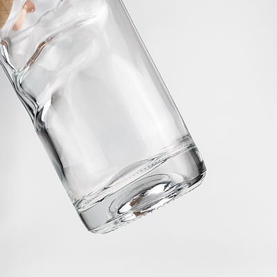 술과 와인을 위한 유리 병 750ml 화면 인쇄 핫 스탬핑 grave