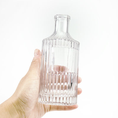 기본 재료 유리 250ml 녹화 병 보드카 진 테킬라 럼 위스키 음주