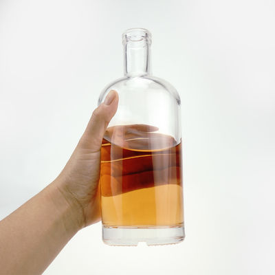 700ml 750ml 1000ml 밀폐형 CORK 원형 유리 병