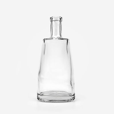 보드카 진과 와인 체질 재료 유리 로고 700ml 유리 병