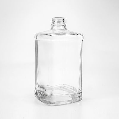 수용 가능한 고객 로고 유리 스피릿 럼 병 500ml 750ml 스크루 CAP 밀폐 유형