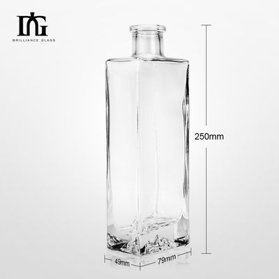 OEM/ODM 용납 500ml 음료용 정면 유리병 음주용 술