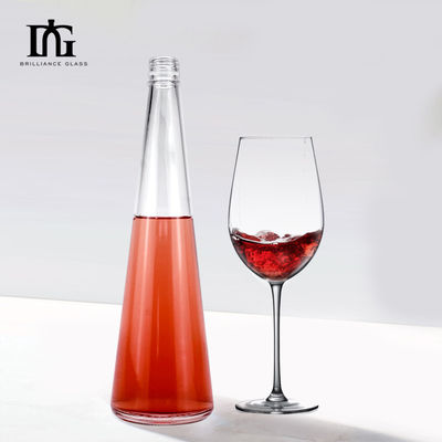 커크 스크루 캡과 함께 700ml 750ml 유리 병