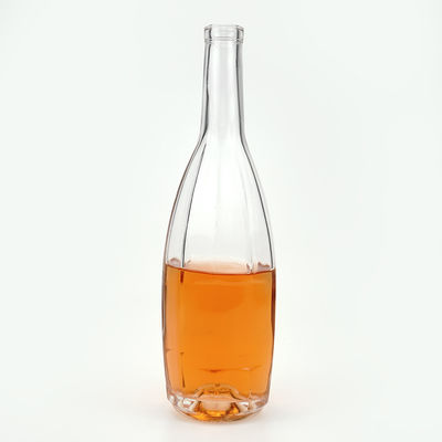 750ml 얇은 레드 와인 브랜디 럼 와인 병 커피 애호가에게 완벽한 크기