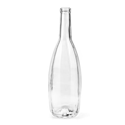 750ml 얇은 레드 와인 브랜디 럼 와인 병 커피 애호가에게 완벽한 크기
