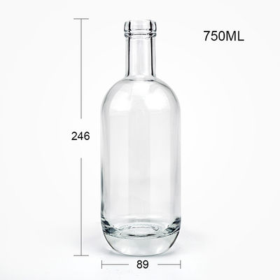 사용자 지정 라벨 및 새겨진 디자인 50ml 100ml 250ml 500ml 750ml 소다 유리 병
