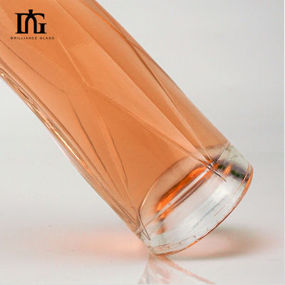 유리 재료 330ml 500ml 디자인 콘 과일 와인 음료 병 알루미늄 뚜??