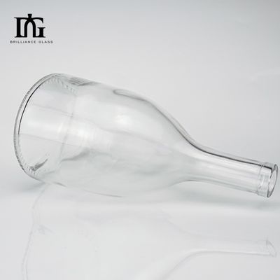 250ml/500ml/700ml/750ml 용량 둥근 유리 술 병 코크 밀폐 유형