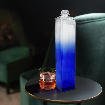 330ml/500ml/700ml/750ml 용량 탄산음료용 광장 투명한 유리병