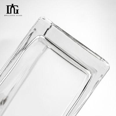 유리 목걸이 재료 정면 맑은 평평한 어깨 500ml 700ml 코크와 함께 위스키 병