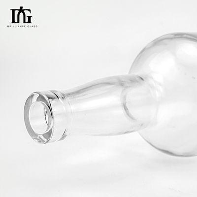 유리 목걸이 500ml 700ml 750ml 위스키 브랜디 빈 병 코크와 나사 뚜??