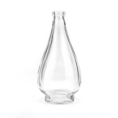 유리 코크 500ml/700ml/750ml 용량 호타셀 향수 비어있는 앰버 유리 병