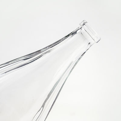 유리 코크 500ml/700ml/750ml 용량 호타셀 향수 비어있는 앰버 유리 병