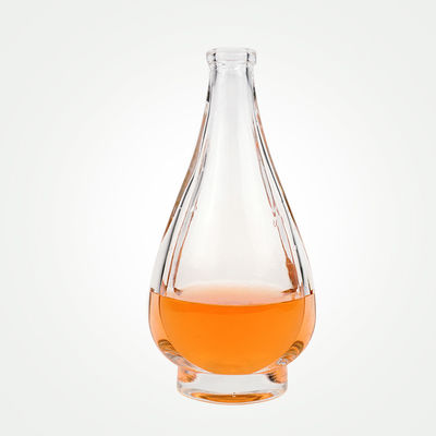 유리 코크 500ml/700ml/750ml 용량 호타셀 향수 비어있는 앰버 유리 병