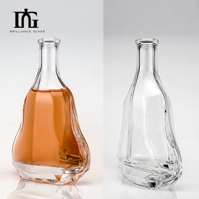 500ml/1000ml 기타 유리 위스키 브랜디 술과 음료용 유리 병