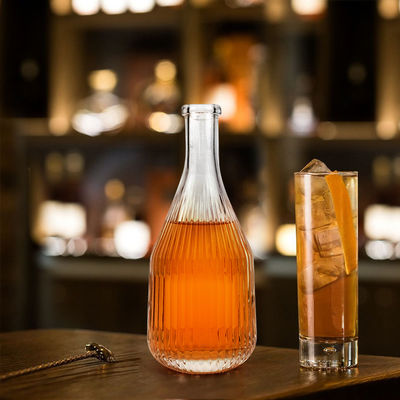영업용 음주의 표시를 위한 450ml/700ml/750ml 유리 병