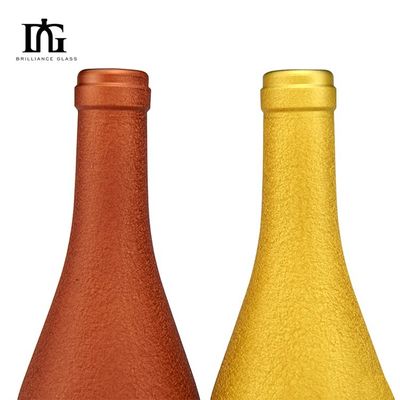 500ml 700ml 750ml 라운드 글래스 플린트 소재의 위스키