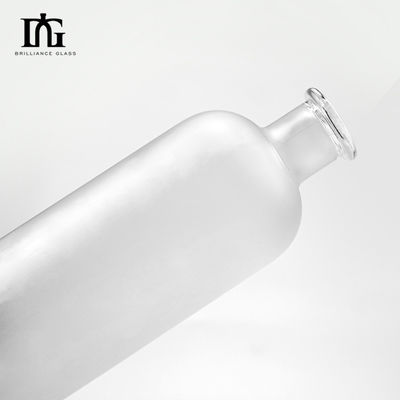 음주 및 음료용 무거운 기본 병 500ml 추가 플린트 유리 얼음 와인 병