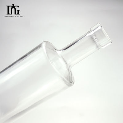산업용 음료 750ml 맑은 진 보드카 얼음 와인 유리 병