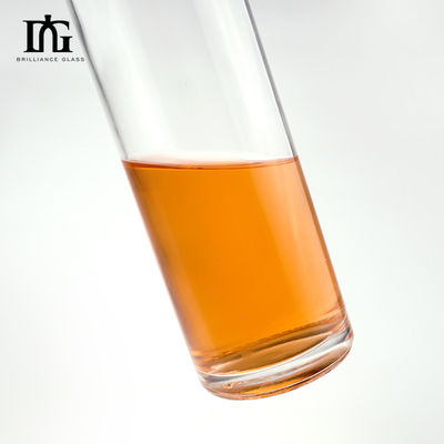 산업용 음료 750ml 맑은 진 보드카 얼음 와인 유리 병