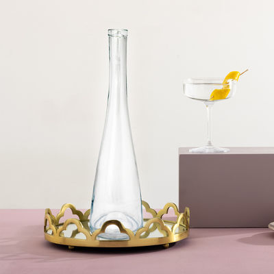 음료 산업용 500ml 700ml 750ml 고 목 유리 병