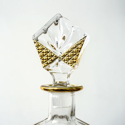 500ml/700ml/750ml 용량 가중 위스키 유리 병
