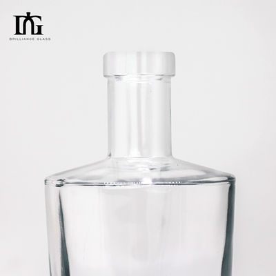 500ml 700ml 750ml 1000ml 노르딕 진 위스키 보드카 산이 새겨진 유리 병