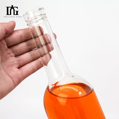 500ml 750ml 1000ml 유리 와인 위스키 병 코크 핫 스탬핑 및 전자기
