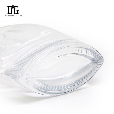 주문 디자인 700ml 럼 유리 병 코크 용량 700ml 샘플 무료로 제공