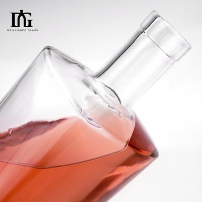 OEM/ODM 용납된 유리 와인 병 코크 뚜?? 과 포장 상자 용량 500ml